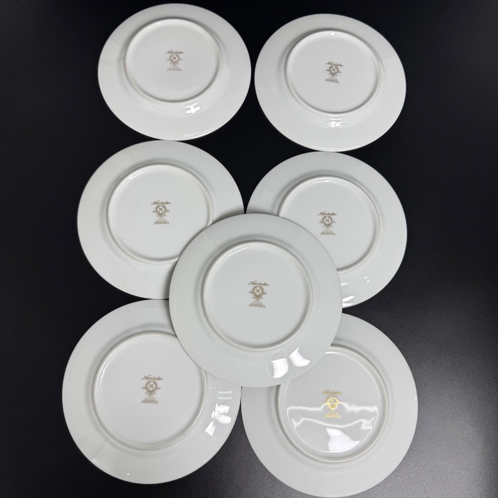 ノリタケ GOLDRIDGE 金彩プレート 7枚セット 5480S B品扱い 食器