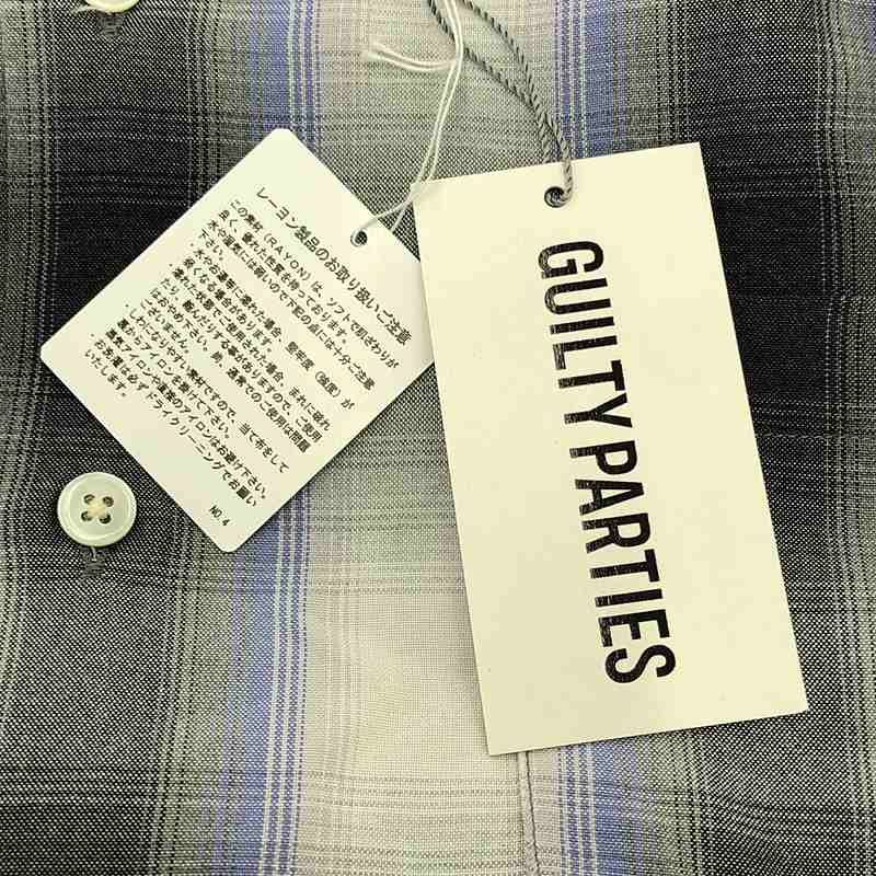 美品】 WACKO MARIA / ワコマリア | 2022AW | OMBRE CHECK OPEN COLLAR