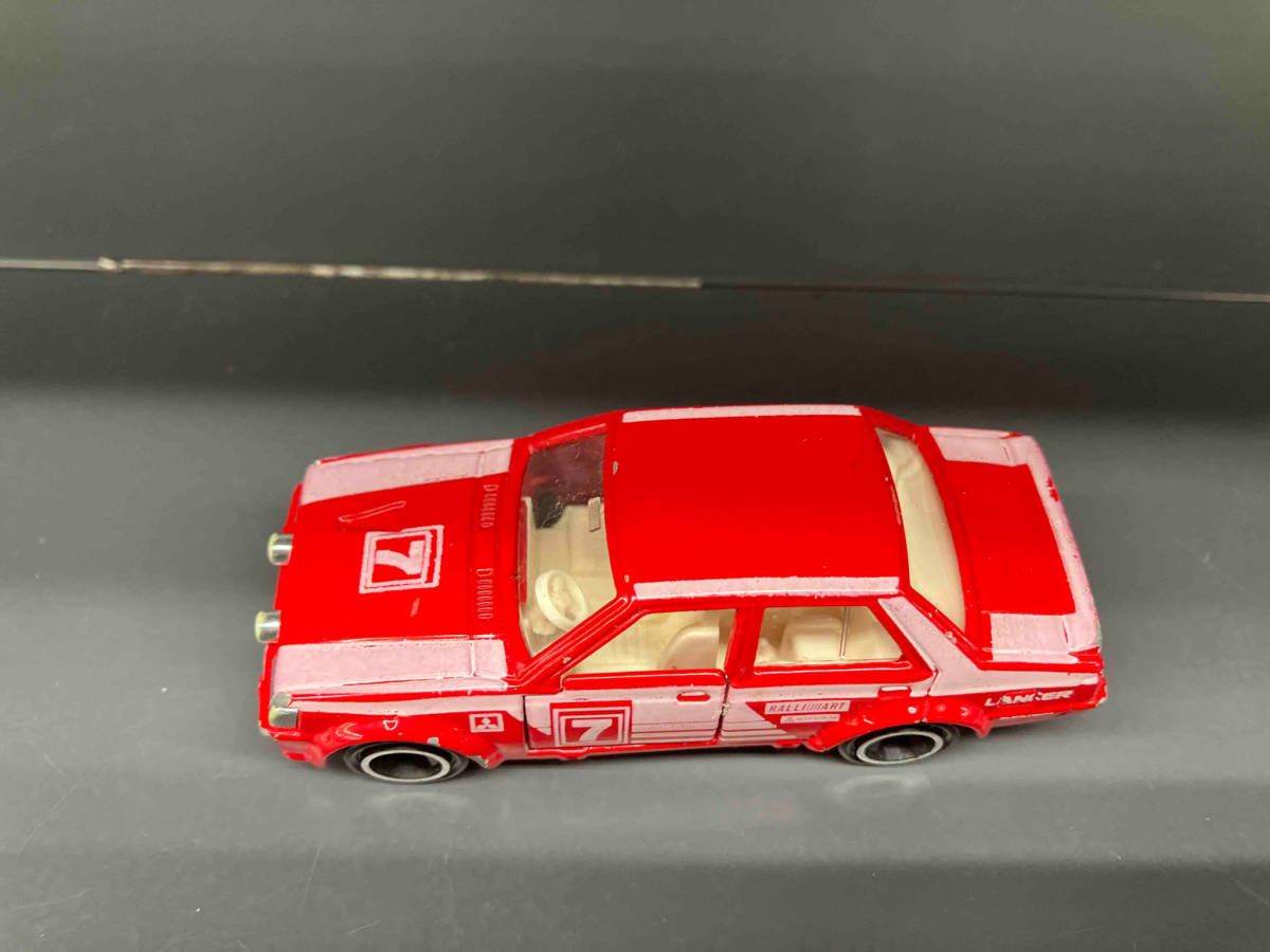トミカ　NO.38 ミツビシ　ランサー トミカ】No.38 三菱 ランサーターボ 日本製 - メルカリ
