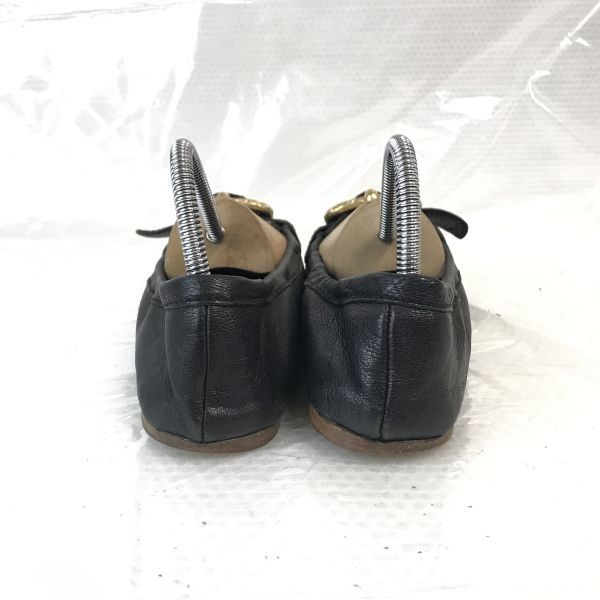 miumiu/ミュウミュウ☆レザーフラットシューズ【36.5/23.0-23.5