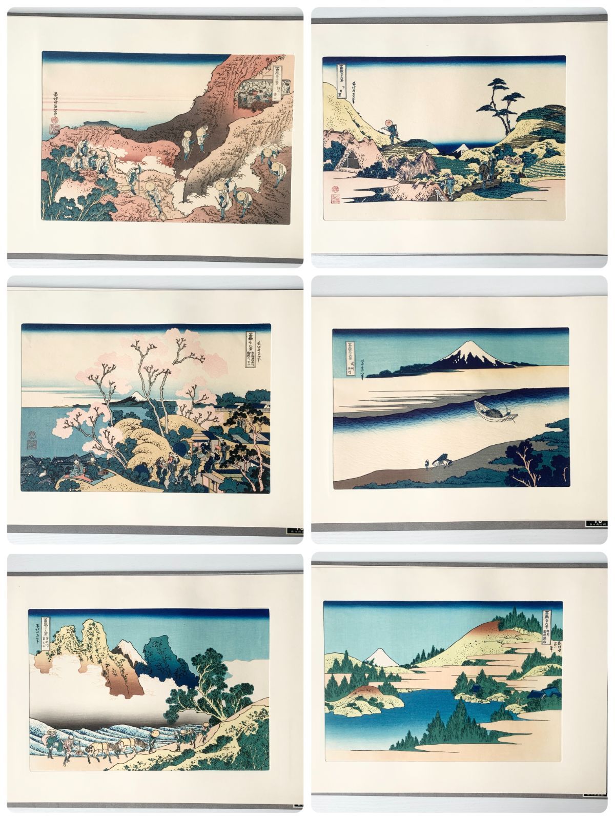 葛飾北斎　富嶽三十六景　木版画　浮世絵　悠々洞出版 Katsushika Hokusai（葛飾北斎） 葛飾北斎「富嶽三十六景 神奈川沖浪裏