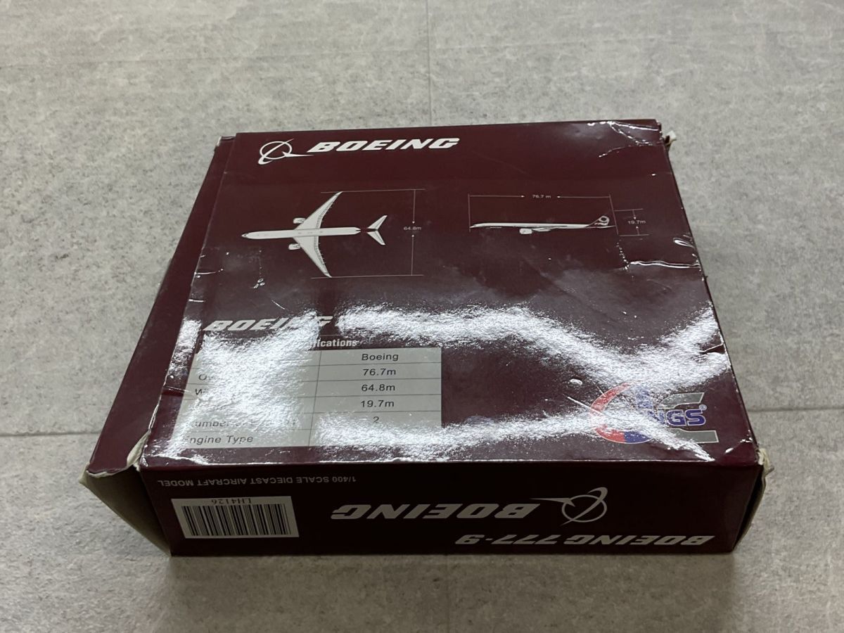 BOEING ボーイングハウスカラー B777X 1:400 ダイキャストモデル