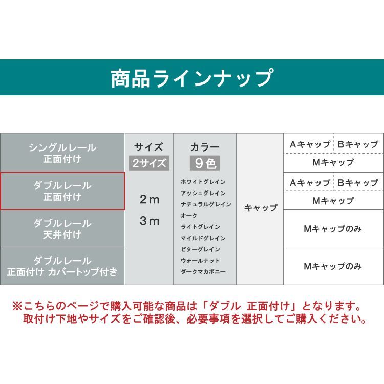 正面付け ダブル