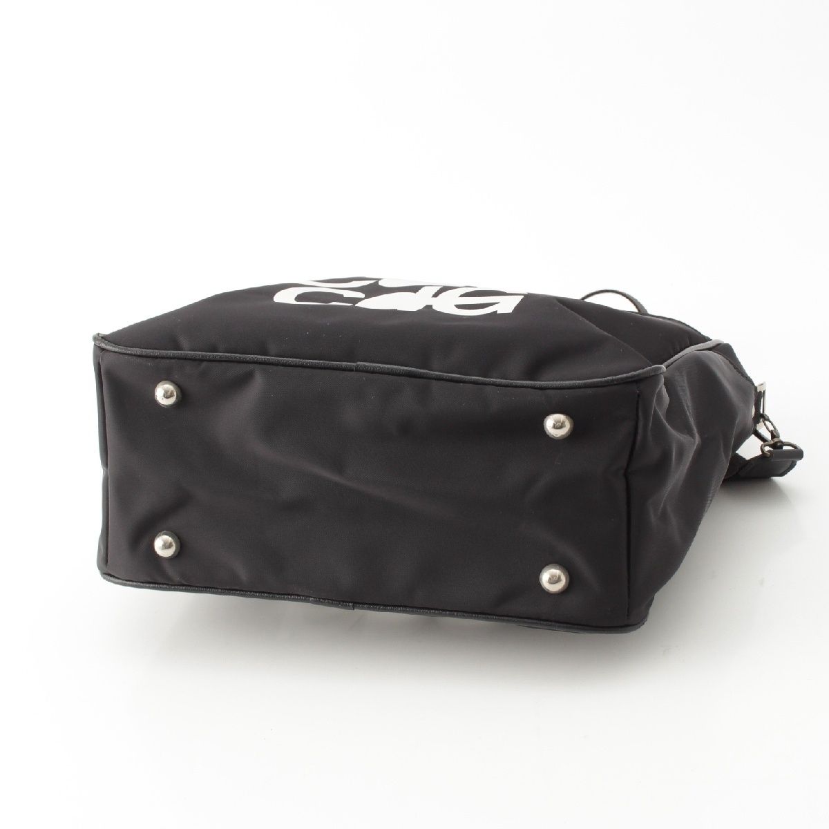 コムデギャルソン CDG ロゴ 2WAY チェーン ショルダーバッグ ブラック 