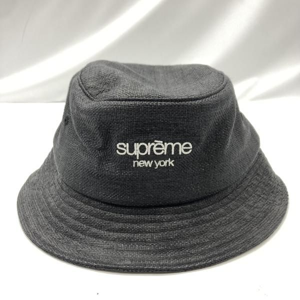 SUPREME 22SS Raffia Crusher Hat サイズS|M ラフィアクラッシャーハット シュプリーム 19 240019502820