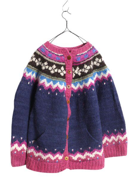 お得なクーポン配布中!】 手編み エクアドル製 ノルディック ハンド  