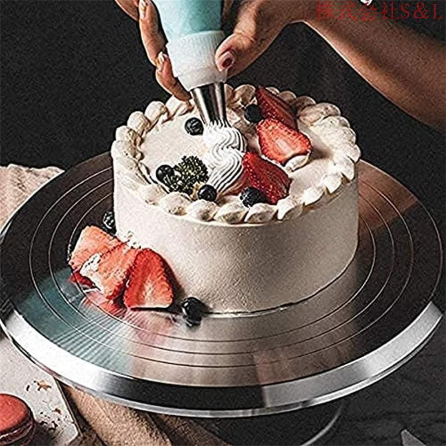 リッド付きケーキスタンド、12インチ丸型ケーキホルダー