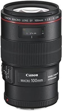 新品同様 キヤノン 単焦点マクロ EFマウント EF100mm F2.8L 新品)Canon (キヤノン) EF100mm F2.8Lマクロ IS USM（商品ID