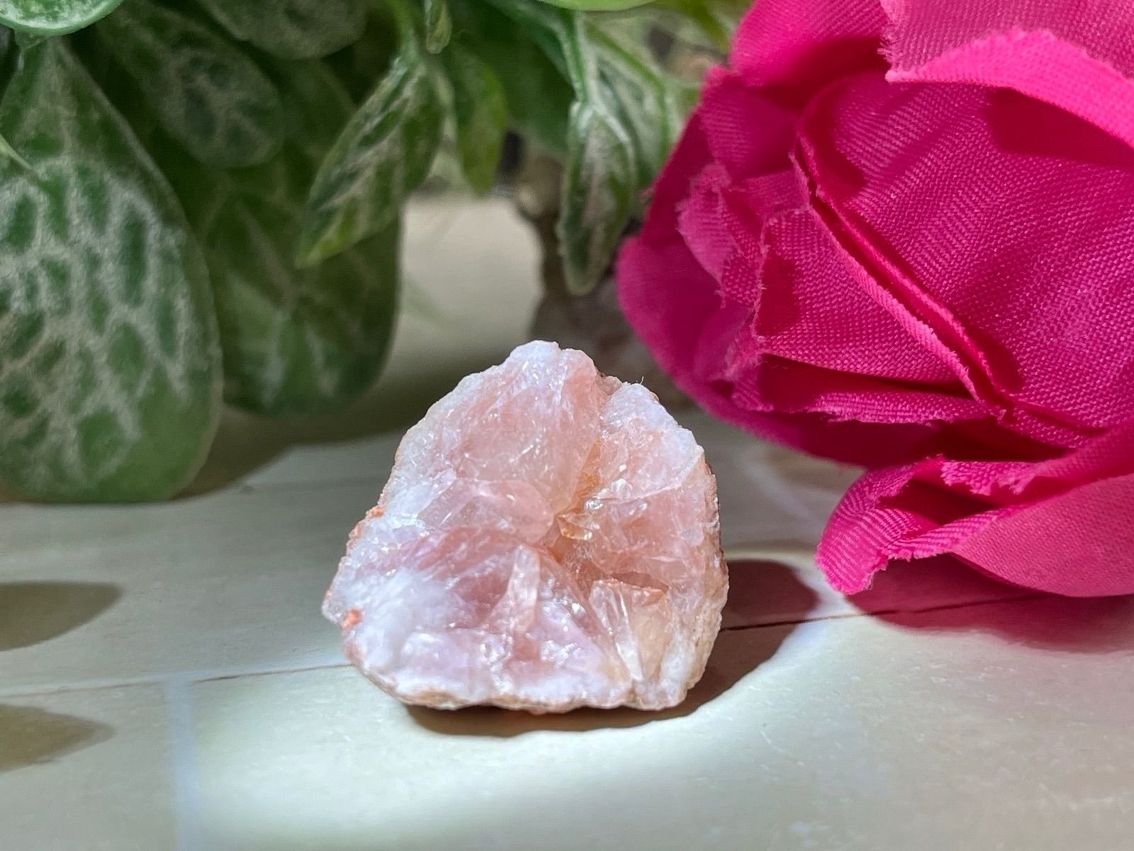 ハートの洞窟❦͙ ピンクアメジスト✨　クラスター　ラフストーン　ジオード　原石 Amazon | ハートの洞窟 ピンクアメジスト クラスター ラフストーン