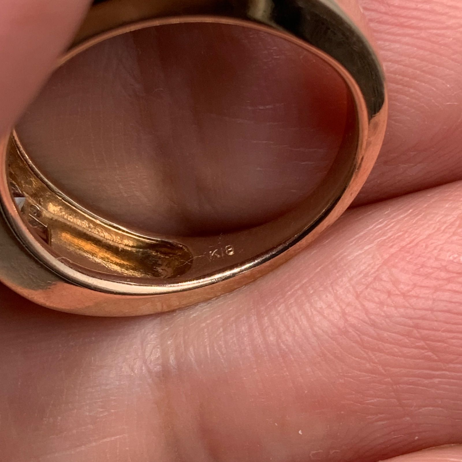 K18 ピンクゴールド ダイヤ リング 1.4ct 5g - メルカリ