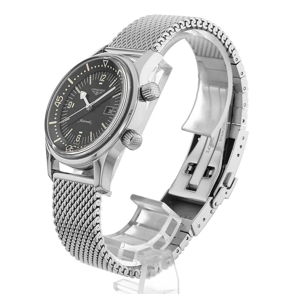 ロンジン ヘリテージ レジェンドダイバー L3.374.4.50.6 メンズ