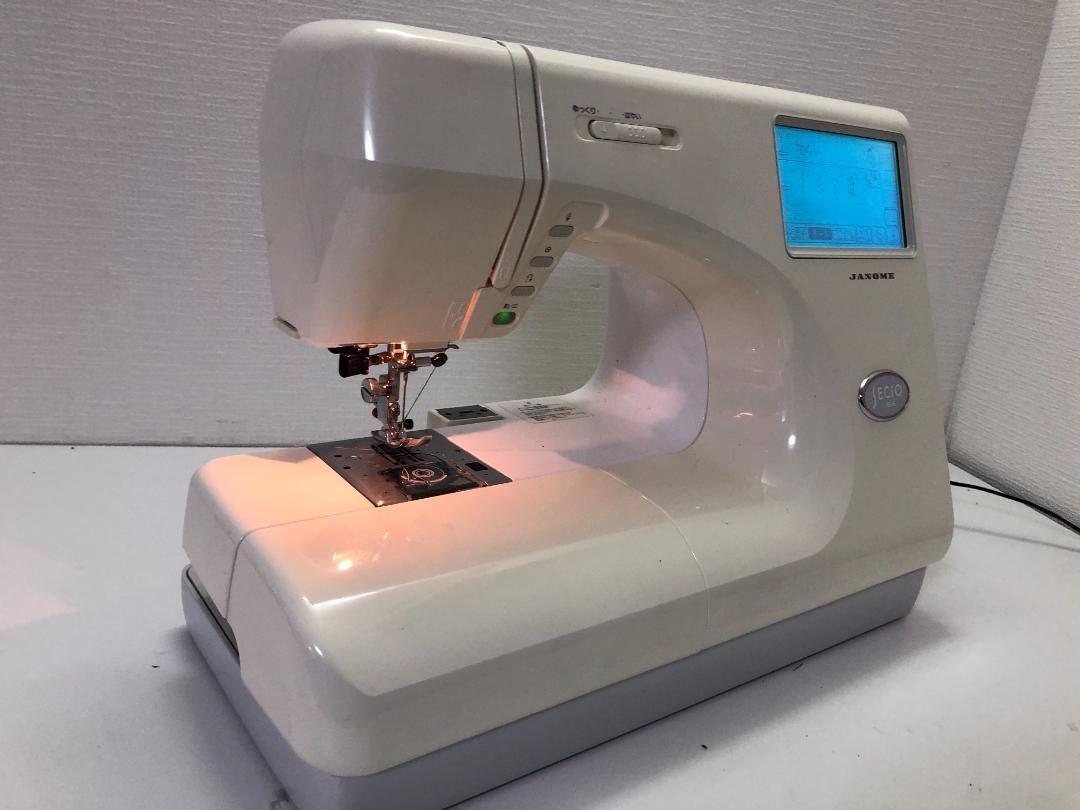 動作確認済 JANOME ジャノメ ミシン コンピューターミシン MODEL9000 手工芸 ハンドメイド 洋裁 刺繍 ハンドクラフト 裁縫 ケース付き 250423-3