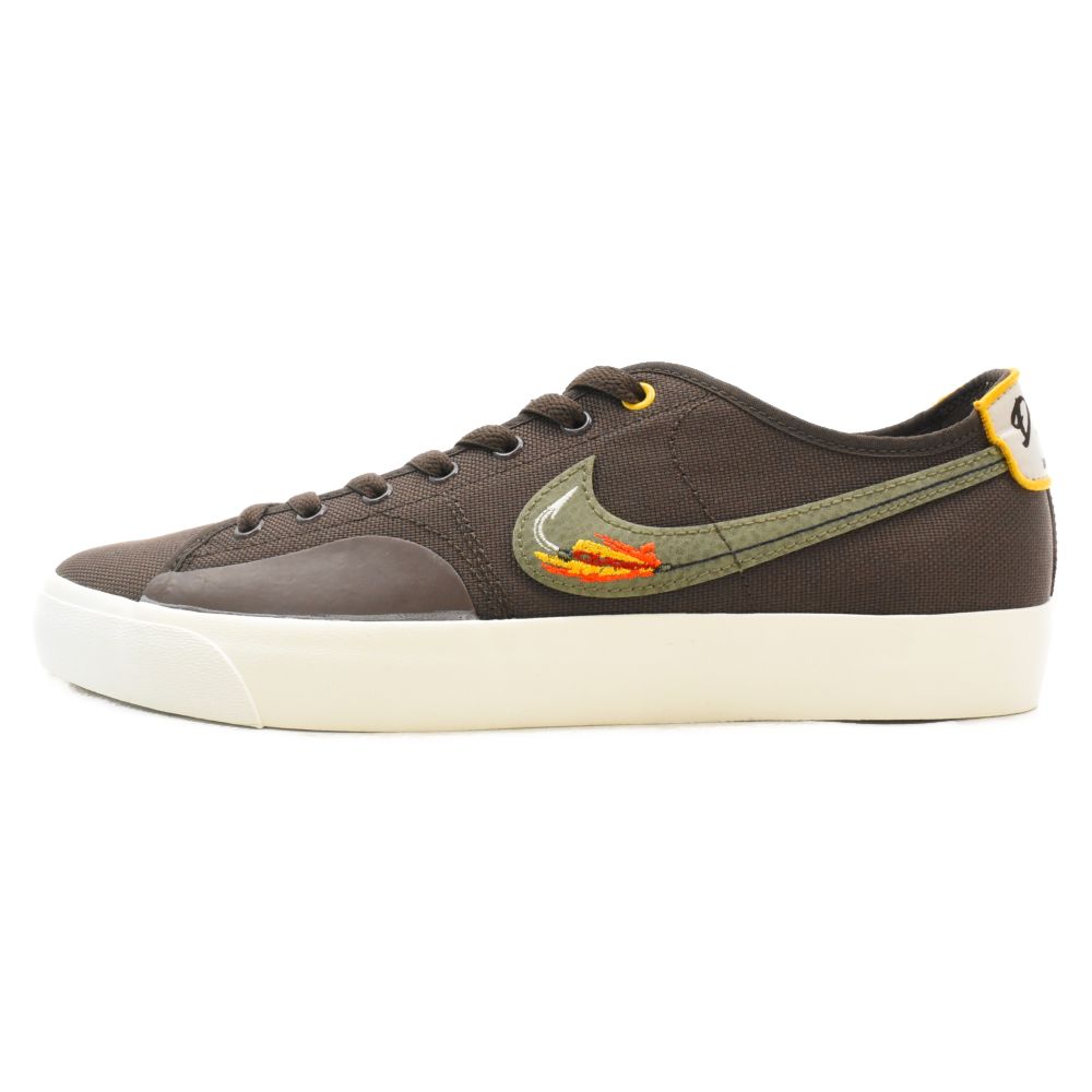 NIKE (ナイキ) Blazer Court Daan Van Der Linden Baroque Broen エスビーブレーザー コート ダーン ヴァン リンデン バロックブラウン ローカットスニーカー