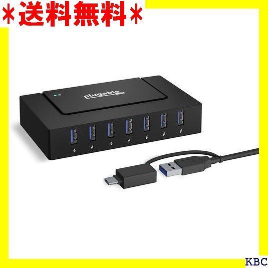 ☆人気商品 Plugable USB-C ハブ 7 ポート 60W 電源セルフパワー 473