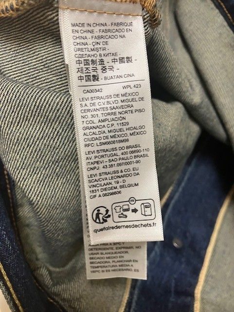 LEVI'S (リーバイス) A9516-0000 24SS EDIFICE 別注 Type 1トラッカー
