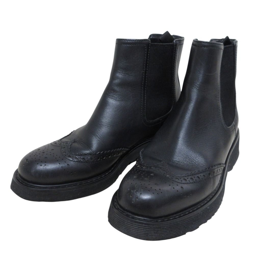 ビックサイズ/定価9万円/美品/PRADA (プラダ)チャッカブーツ/スエード茶/30cm/EU11/ITALY製/9D8B310-45 チャッカブーツ PRADA(プラダ) 靴・ブーツ・サンダル(メンズ) - 海外