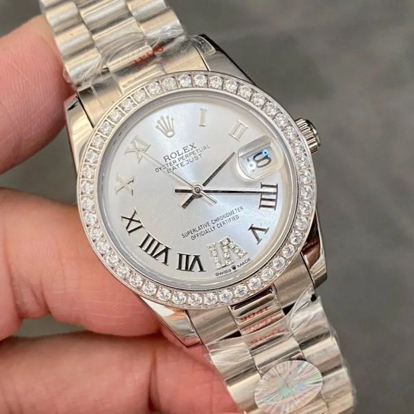 ROLEXロレックスのレディースカジュアルデイトジャストウォッチ - メルカリ 