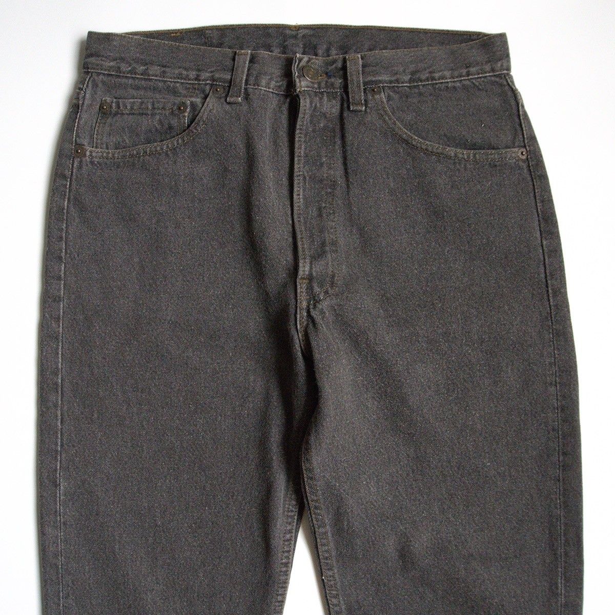 80s 先染めブラック 501　Levis 34 34 実寸3433 先染め⁄状態良好 LEVI\u0027S 80s⁄501 ブラックデニム デニムパンツ32