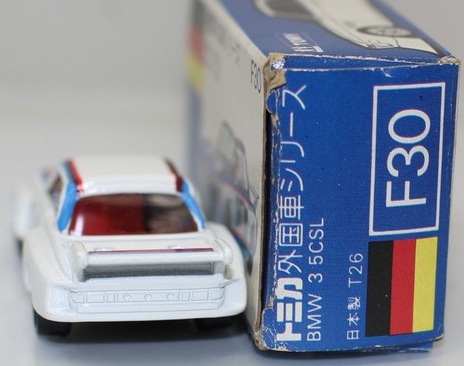 USED トミカ 青箱 F30 BMW 3.5CSL 1/60 日本製 240001028696