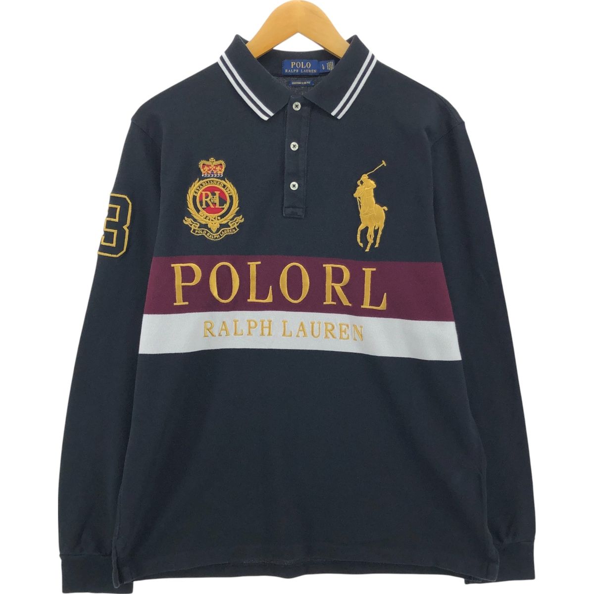 古着 ラルフローレン Ralph Lauren POLO RALPH LAUREN CUSTOM SLIM FIT 