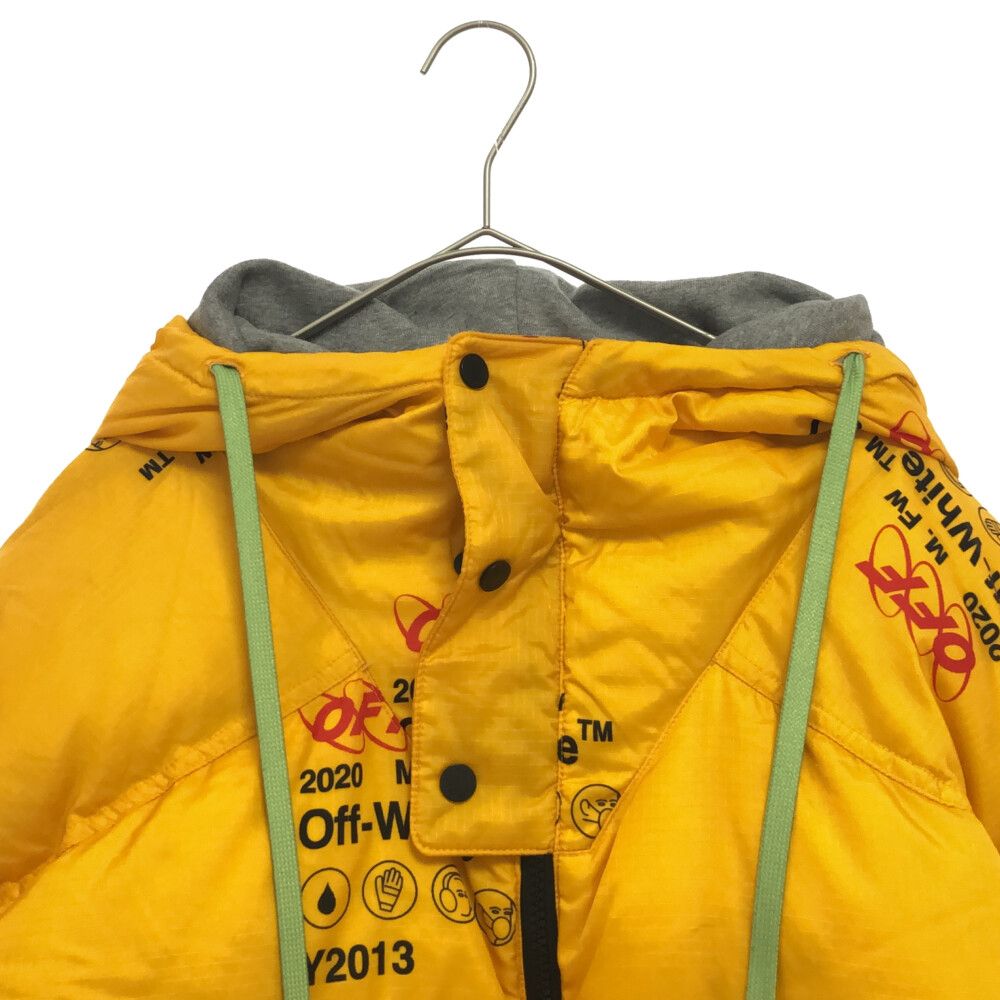 OFF-WHITE (オフホワイト) 19AW Industrial Zipped Puffer ...