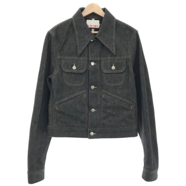 ORIMIオリミCROPPEDBLOUSONデニムブルゾンインディゴブルーサイズ:1
