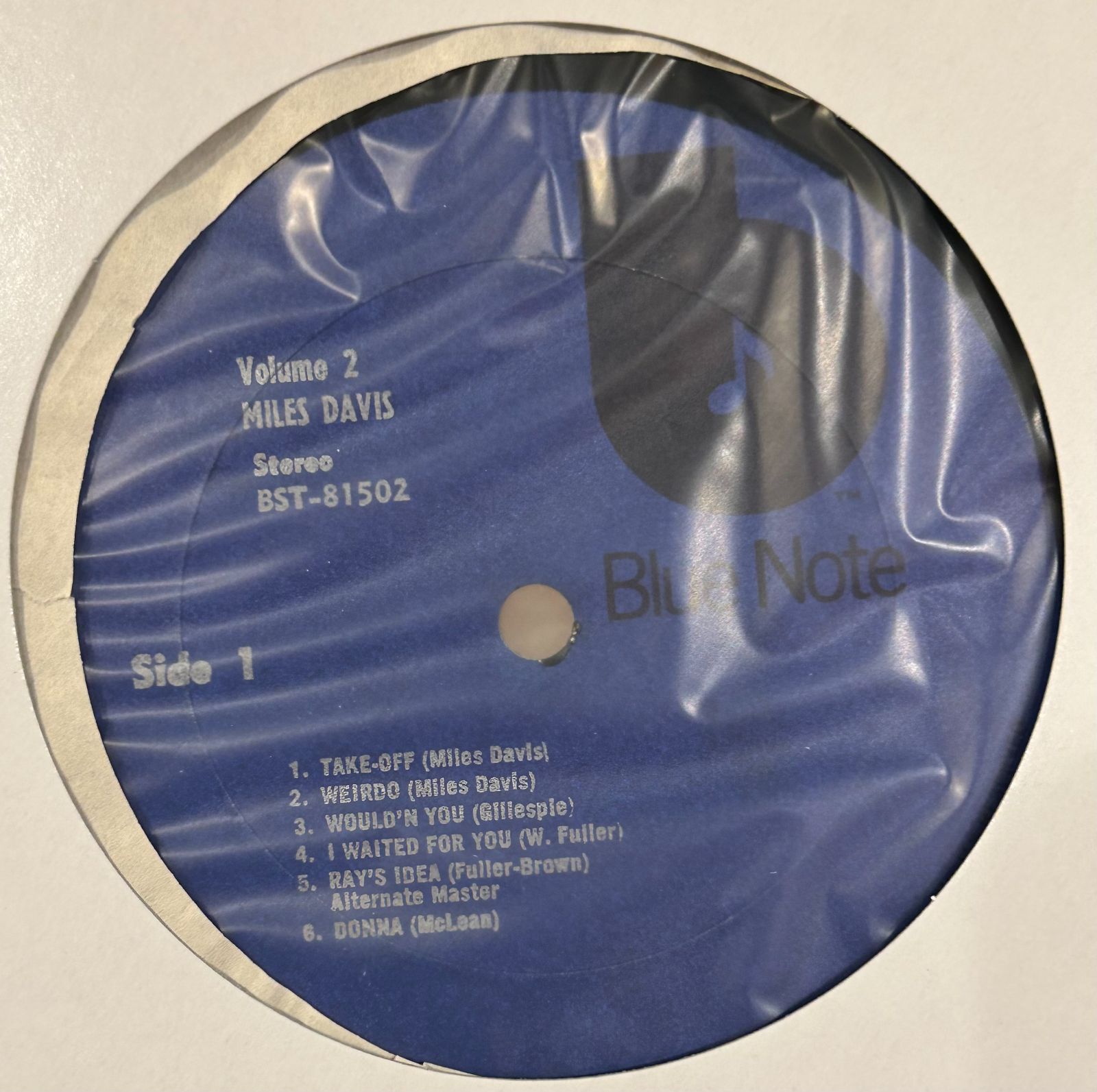 US盤レコード】Miles Davis 「Volume 2」 マイルス・デイヴィス 