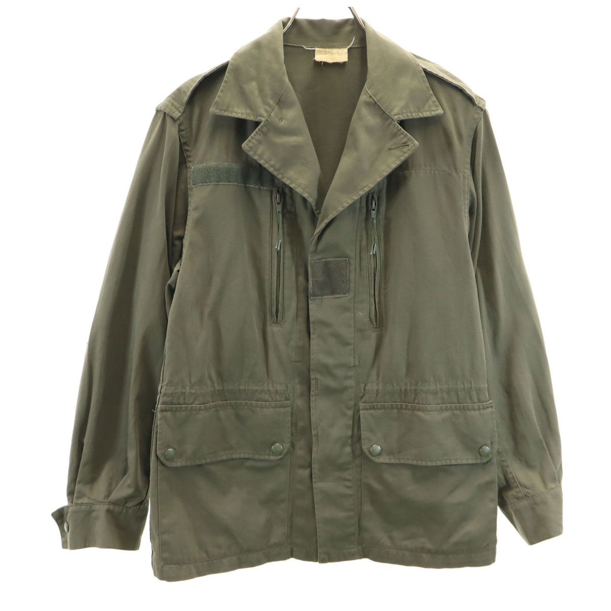 FRENCH ARMY フランス軍 80s ヴィンテージ F-2 フィールドジャケット 38 カーキ ミリタリー メンズ 古着