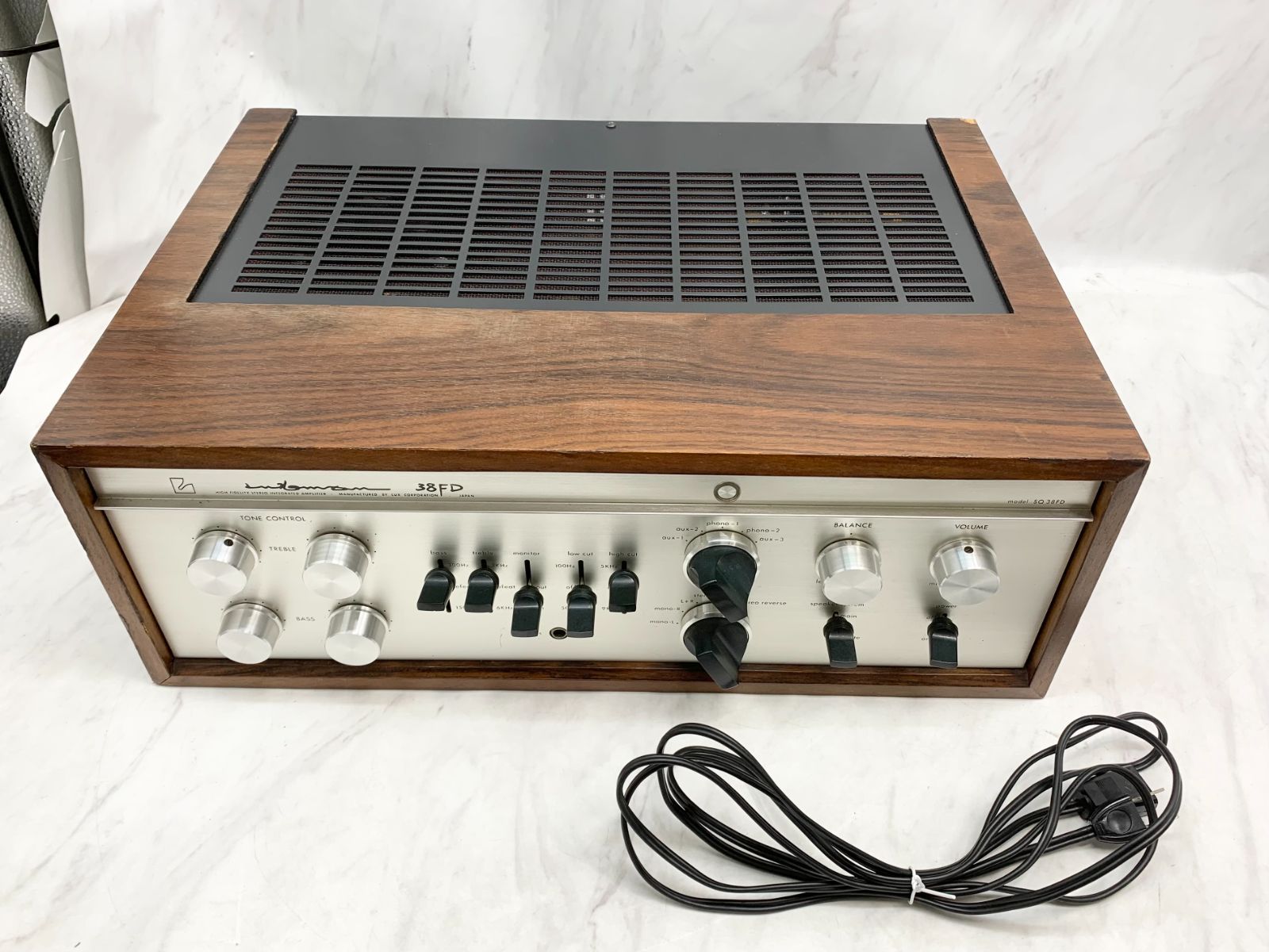 LUXMAN SQ38FD 管球式プリメインアンプ