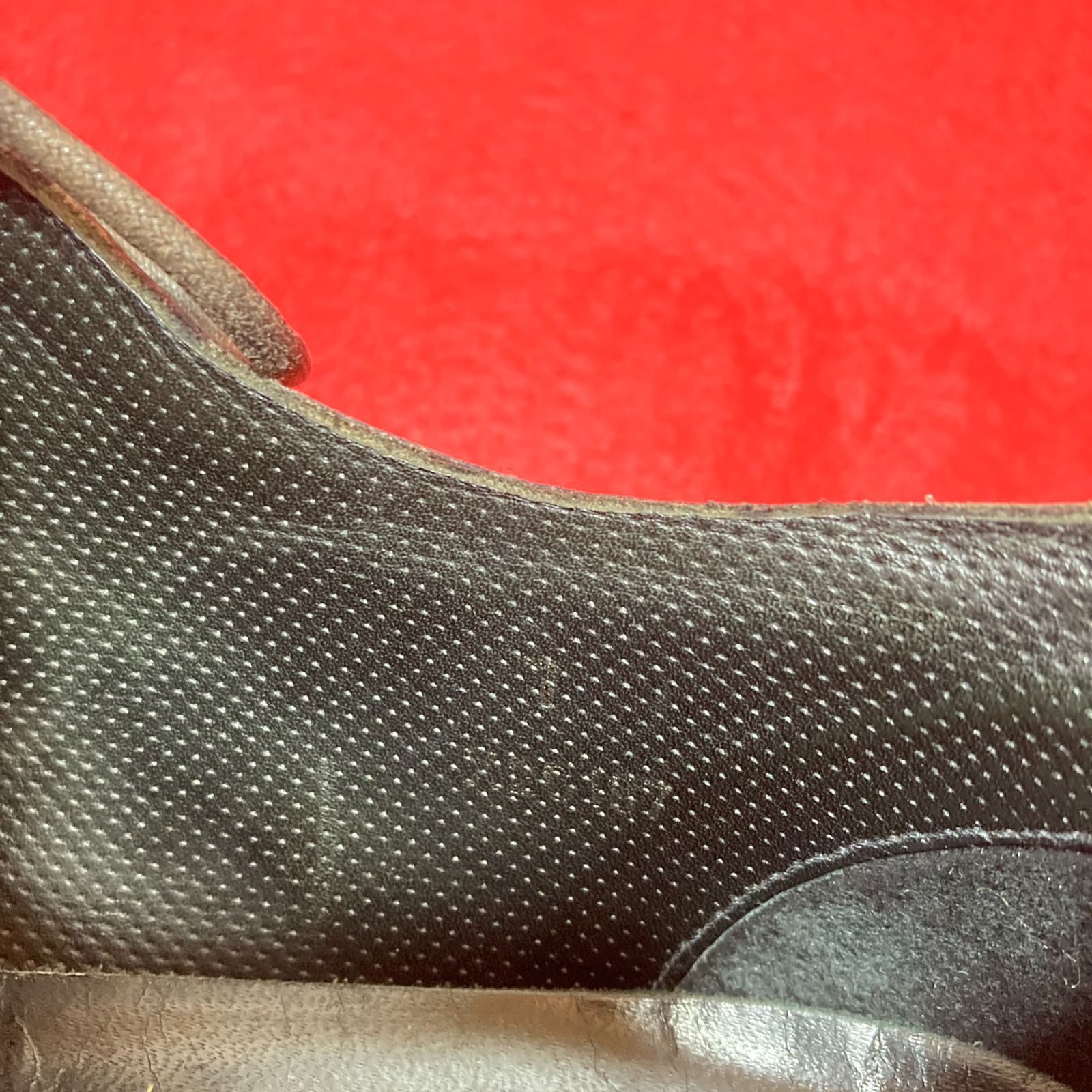 ジョルジオアルマーニ GIORGIO ARMANI 靴 25cm ネイビー系 カジュアルシューズ ビジネスシューズ パッチング レザー メンズ 伊製 7