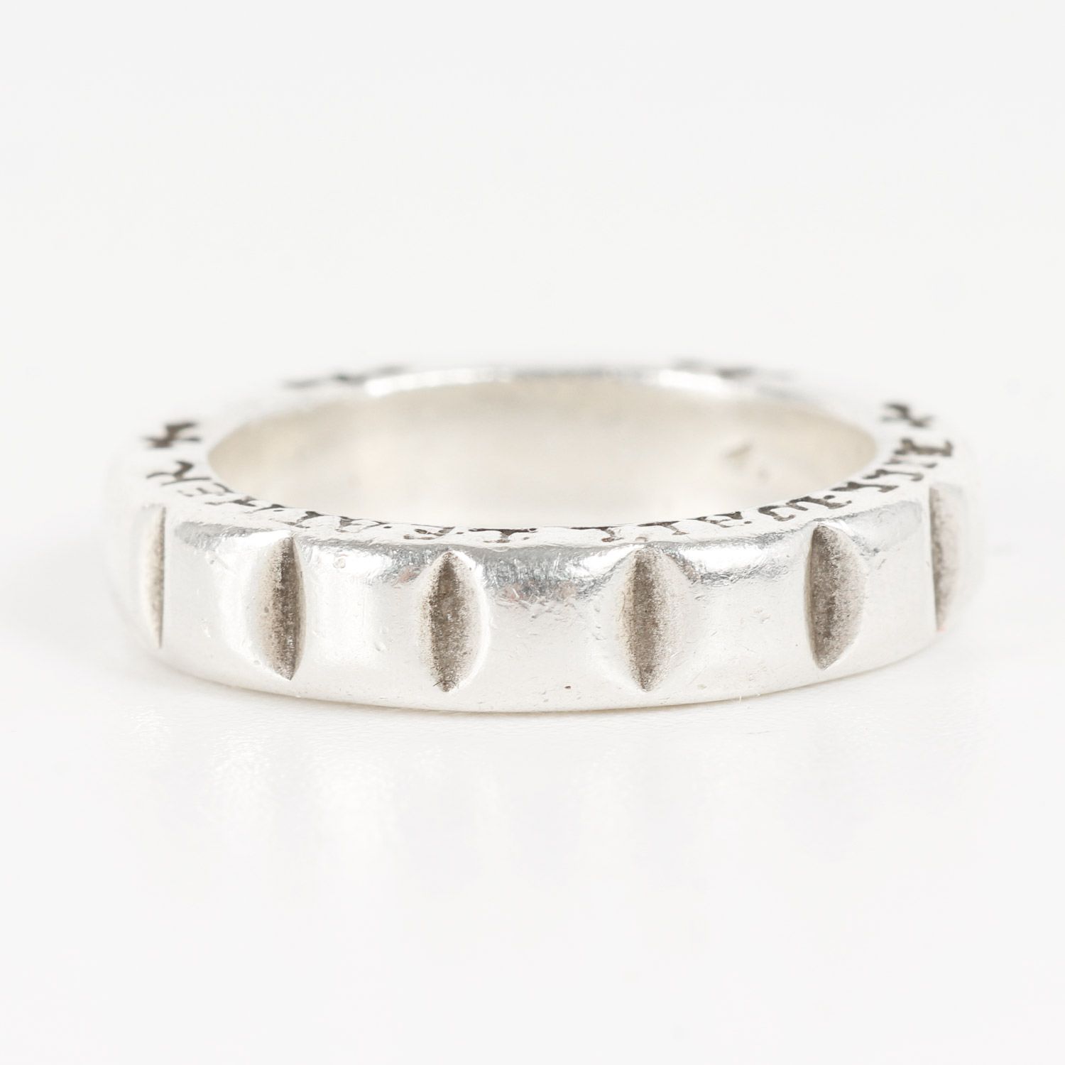 Bill Wall Leather ビルウォールレザー リング サイズ:8号 BEAMS限定 ファセット リング Faceted Ring Silver / BEAMS EXCLUSIVE MODEL シルバー コラボ アクセサリー 指輪【メンズ】