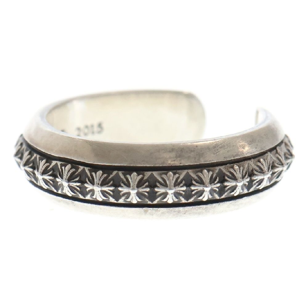CHROME HEARTS (クロムハーツ) OPEN BAND CH PLS オープンバンドCHプラス リング シルバー