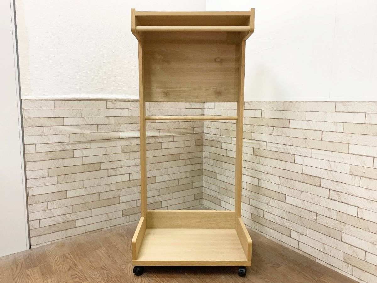 ◆カリモク karimoku ハンガーラック 子供部屋 キャスター付き AT5511 帽子掛け 洋服掛け 収納 家具 インテリア 畑945