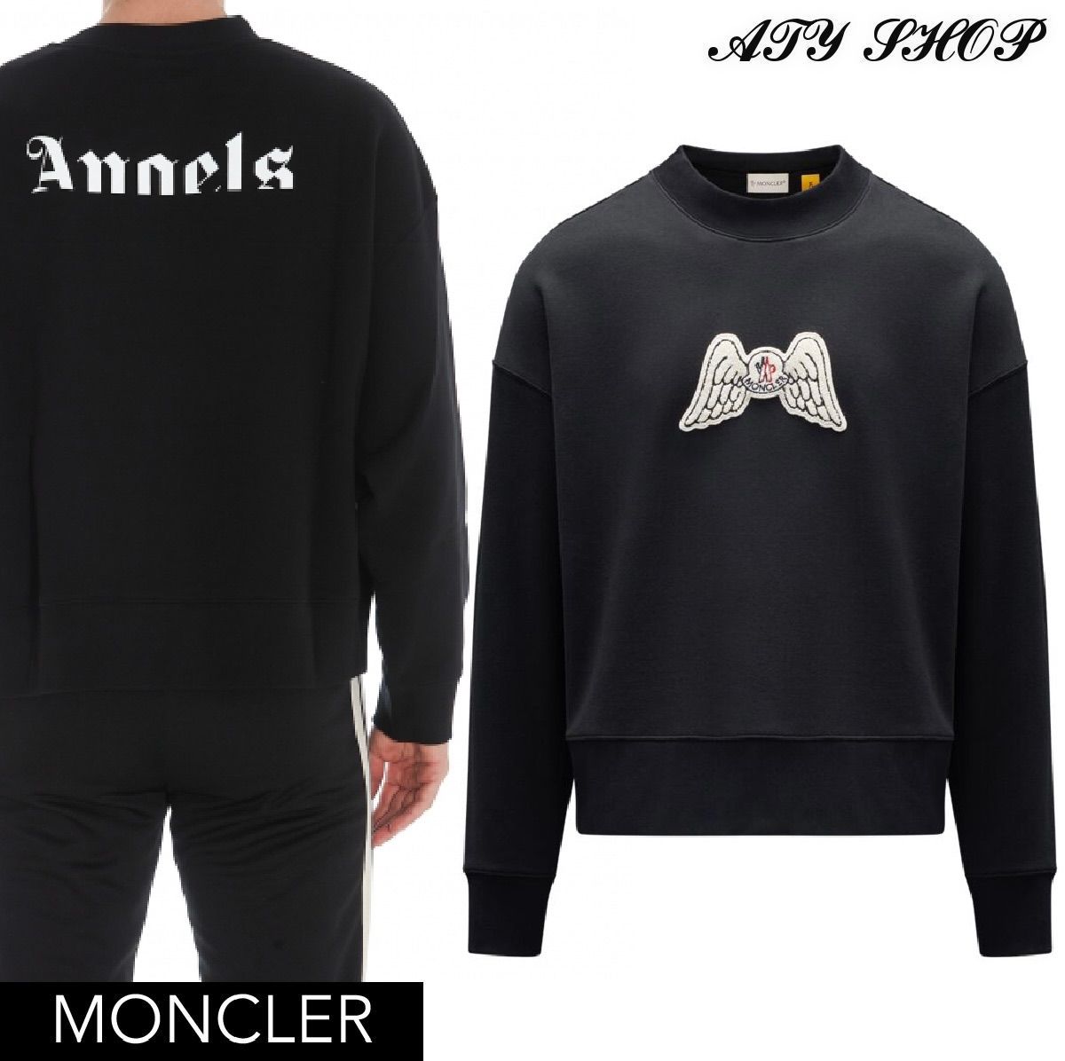 美品　MONCLER×Palm Angelsコラボ　スウェット