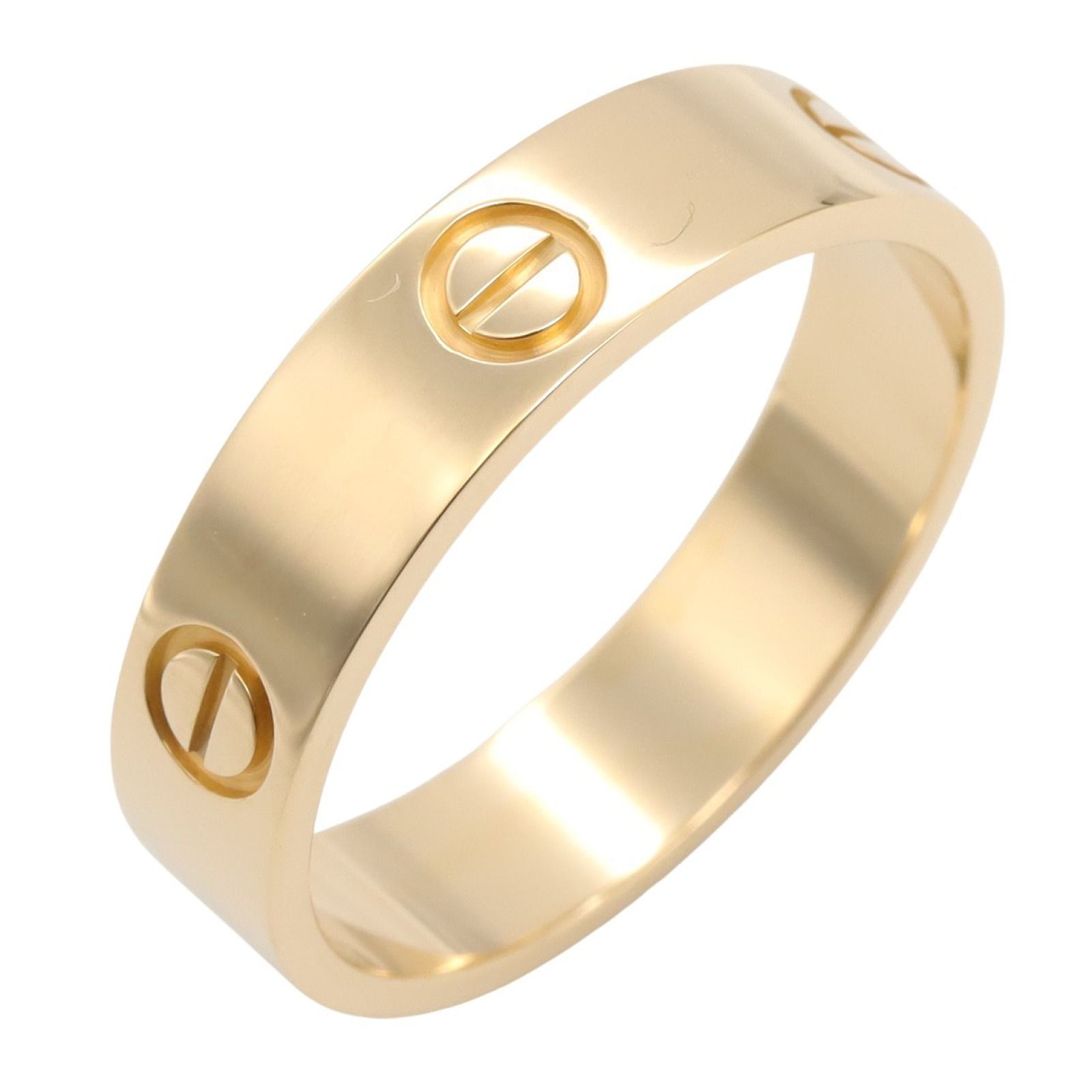 カルティエ CARTIER リング 指輪 ラブリング K18 イエローゴールド ラブリング ユニセックス Used A