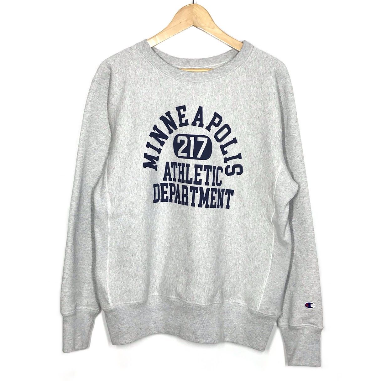 倉吉店 Champion | チャンピオン スウェット REVERSE WEAVE 11.5oz. Terry Fleece C3-A022 グレー サイズ XL 101