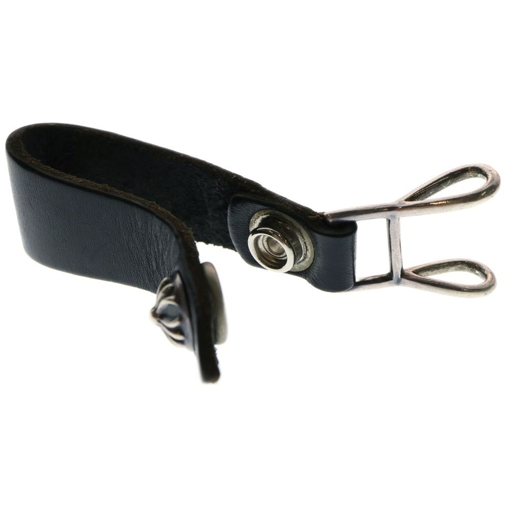 クロムハーツ Wベルトループ クロスボタン ブラック レザー お客様の声