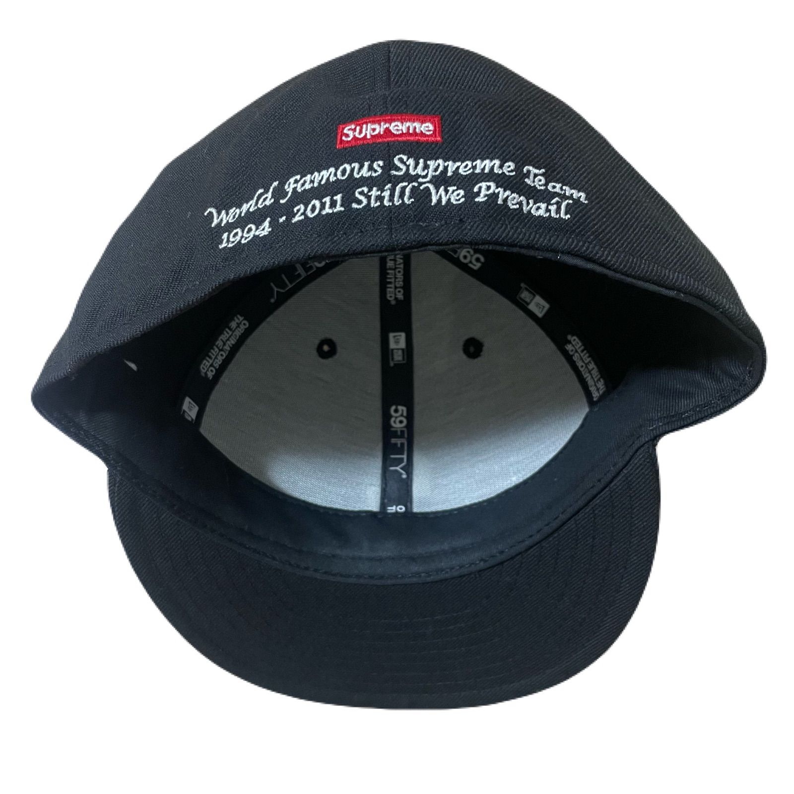シュプリーム　ニューエラ Supreme 11AW S Logo New Era Cap 58.7cm - メルカリ