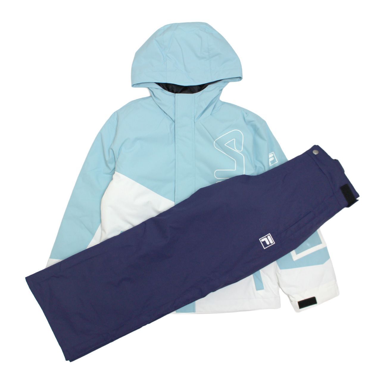 スキーウェア 男の子 上下 サイズ調整付き 耐水圧5000mm ネイビー 130