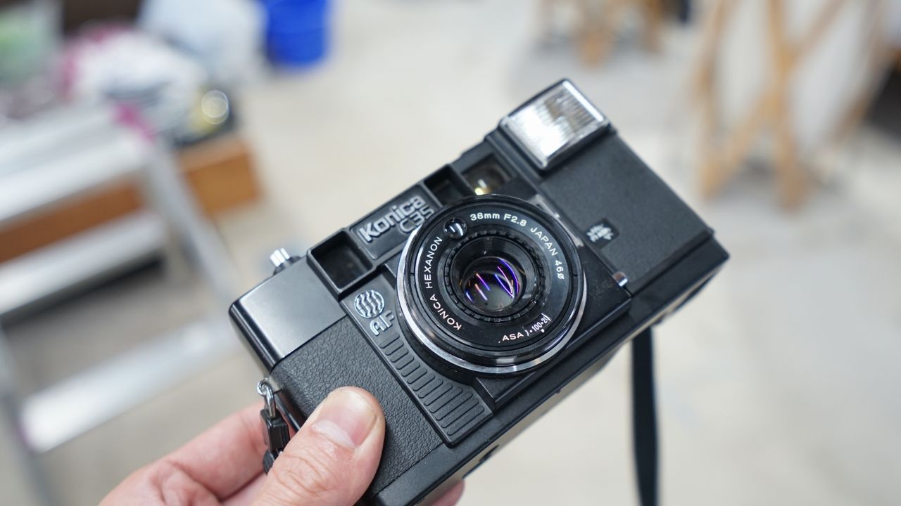 8203 良品 やや訳アリ Konica コニカ C35 AF 38mm 2.8 - メルカリ