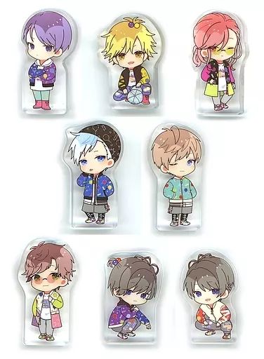 中古】アクリルスタンド・アクリルパネル 全8種セット 「ツキノ