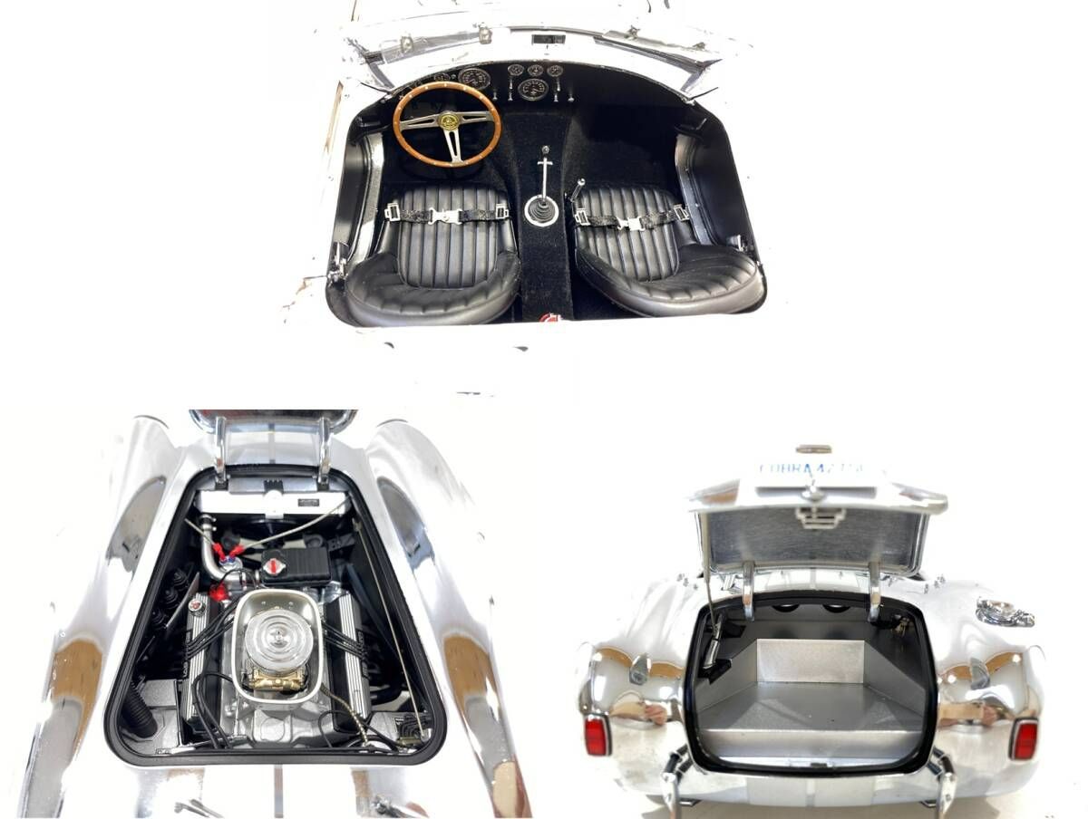 100％品質保証！ 七重浜45-1-071022 品 KYOSHO SHELBY COBRA 427S C Chrome 京商 1 12スケール シェルビー コブラ クローム 模型 ミニカー