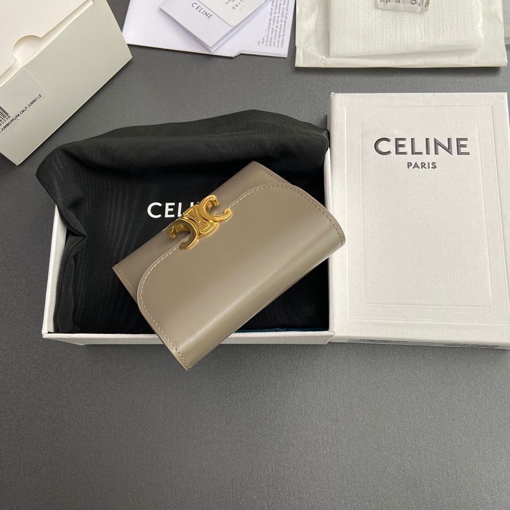 ☆CELINE☆トリオンフ コンパクト財布 SMALL TRIOMPHE WALLET