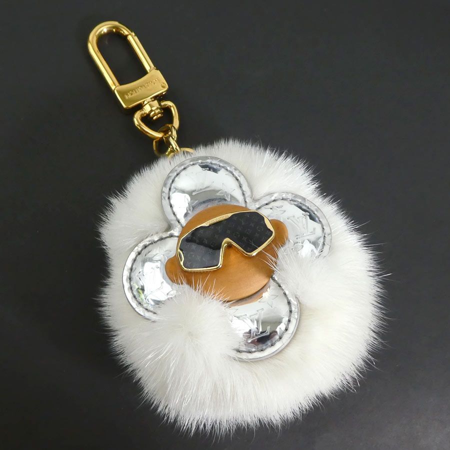 ルイ ヴィトン LOUIS VUITTON チャーム ポルト クレ スノー