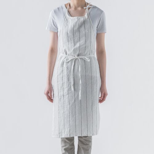 エプロン | 刺繍の森X-CLOTHES【公式通販サイト】 青色 刺繍入り