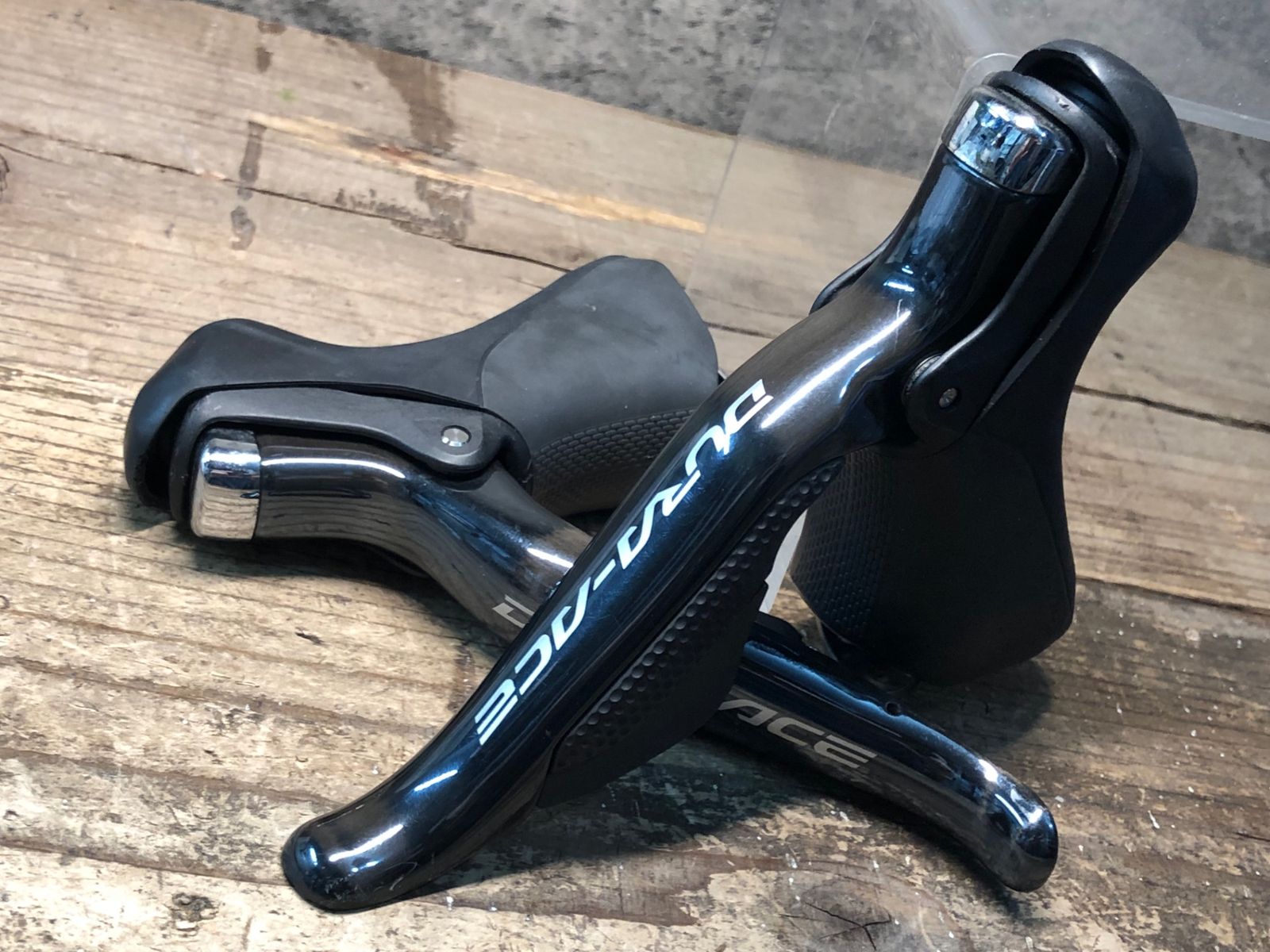 IX840 シマノ SHIMANO デュラエース DURA-ACE ST-9070 STIレバー 2×11S DI2 動作 済み