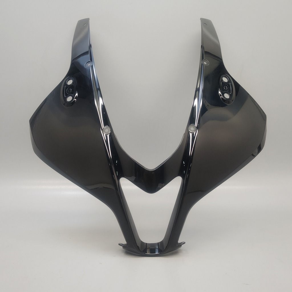 ホンダ CBR600RR PC40 純正 アッパーカウル フロントカウル 64211-MFJ-D000 ブラック 黒 割れなし 擦り傷あり