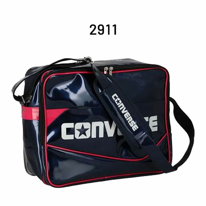 コンバース エナメルバッグ ショルダー 20L CONVERSE スポーツ