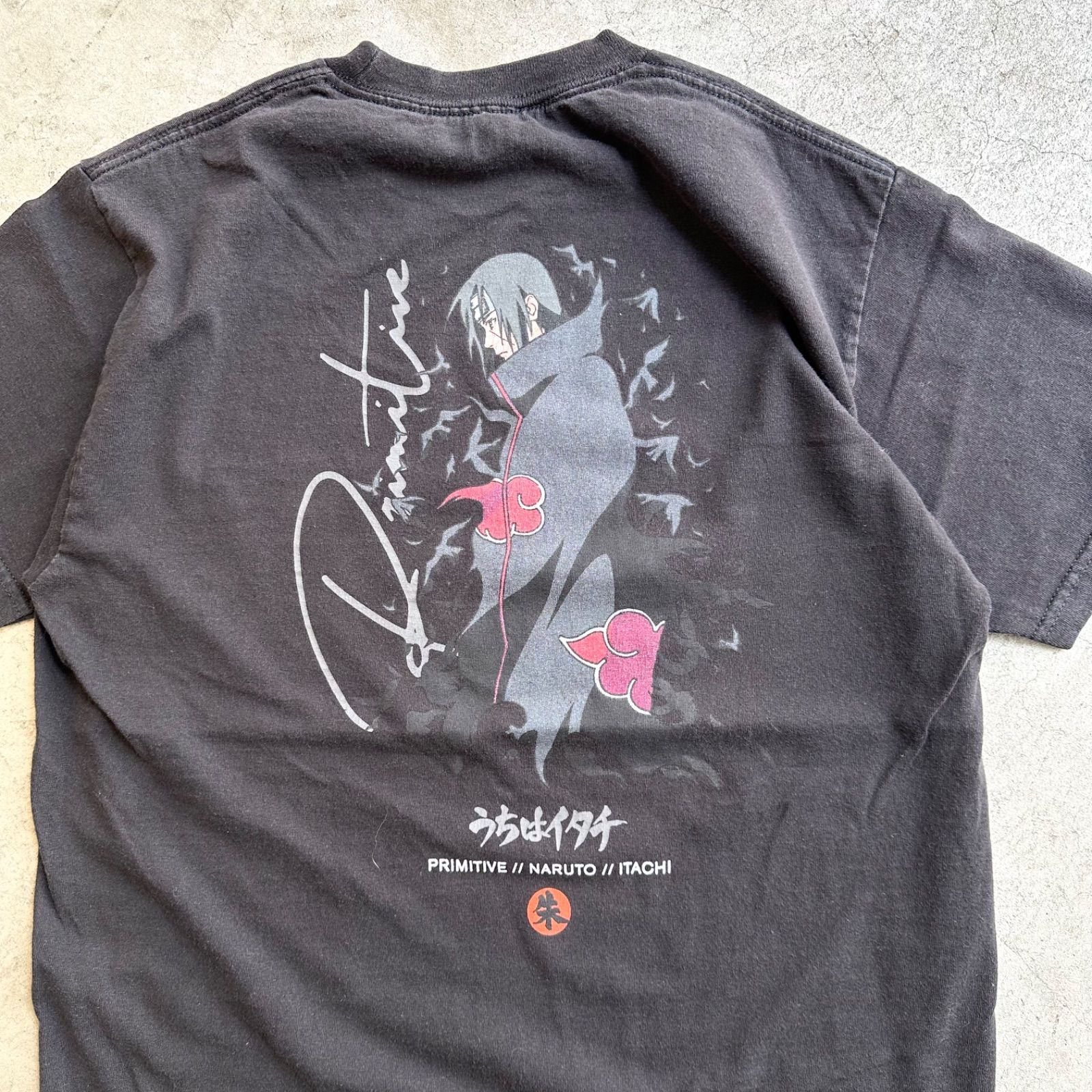 00s NARUTO ナルト PRIMITIVE うちはイタチ tシャツ - メルカリ