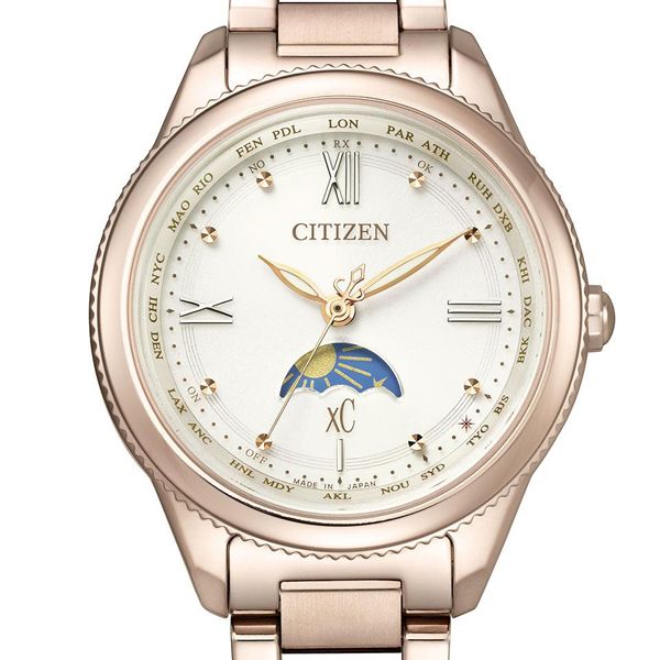 レディース 腕時計 シチズン クロスシー ソーラー 電波 EE1004-57A 正規品 CITIZEN xC daichi collection